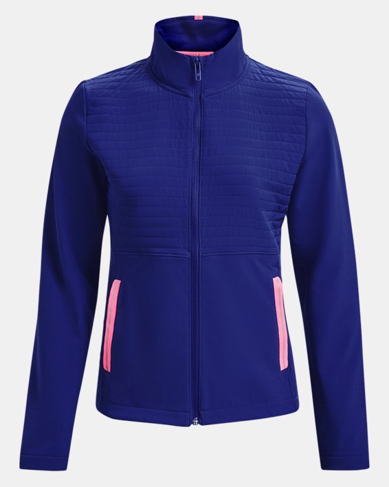 Women's UA Storm Revo Jacket, Blue, pdpMainDesktop image number 5